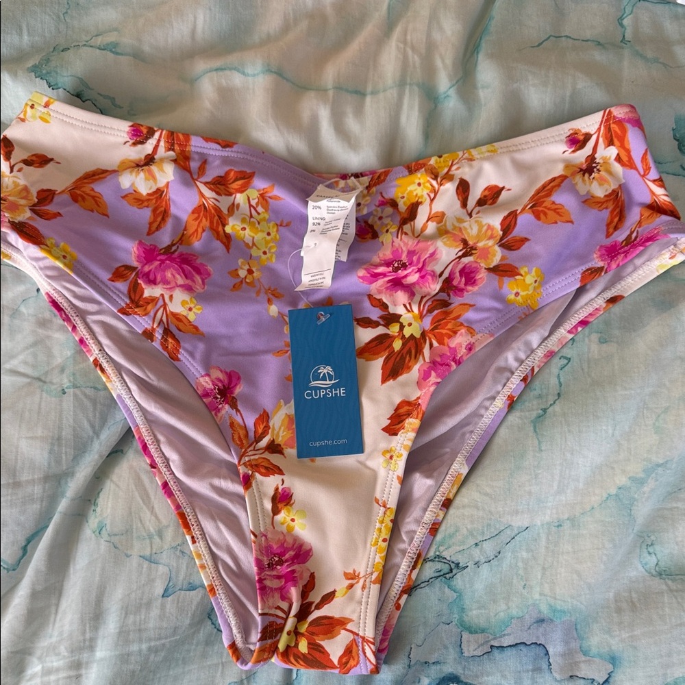 Sweet Honey Floral Bikini Bottom